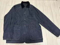 美品 人気 UNIQLO ユニクロ デニムカバーオール ジャケット メンズ