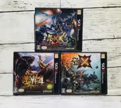 3DSソフト モンハン 3点セット
