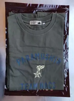 PARAMUSHIR TEAM NACS Tシャツ カーキ XL