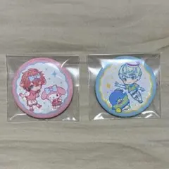 にじさんじ サンリオ 缶バッジ