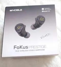 【生産終了品】Noble FoKus Prestige ※新品未使用⭐️早い者勝ち Noble Audio、10万円超の音質特化型完全ワイヤレス「FoKus Prestige