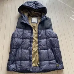 美品ZARA boys グレーダウンベスト サイズ13／14 164cm