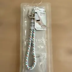 ANTI SHOCK スマートフォンストラップ ブルー系