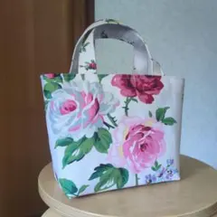 ローラアシュレイ　トートバッグハンドメイド