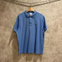 送料無料 USA古着 ラコステ 無地 ロゴ ワンポイント ポロシャツ シンプル