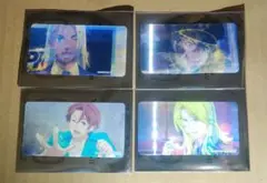 【4種コンプ】キンツア 今昔みまもりカード ラージ版レンチキュラーカード