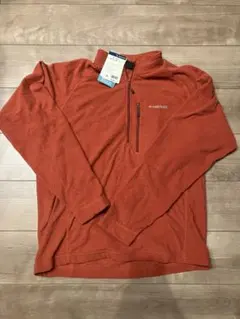 【新品タグ付き】mont-bell フリース ハーフジップ オレンジ