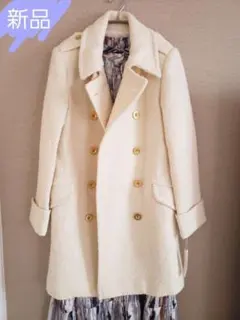 DOLCE & GABBANAコート アイボリーロングコート 38 ホワイト - メルカリ