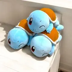 ポケットモンスター めちゃもふぐっとぬいぐるみ　ゼニガメ　3体セット