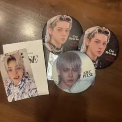 TREASURE ヒョンソク 缶バッチ POPUP 会場 トレカ