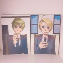 同人誌　ヘタリア　APH　米英　2冊セット　アルフレッド　アーサー