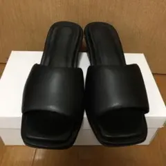 select moca スクエアパテッドサンダル Sサイズのサムネイル