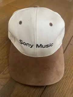 ビンテージ　SONY MUSIC studios キャップ　ブラック ビンテージ SONY MUSIC studios キャップ ブラック