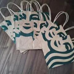 スターバックス ショップ袋 9枚セット