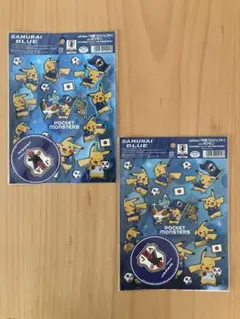 adidas サムライブルー ポケモン ステッカー 2枚セットのサムネイル