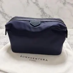 BONAVENTURA トラベルポーチ シュリンクレザー エトープ - メルカリ