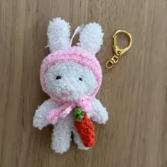 うさぎのぬいぐるみキーホルダー