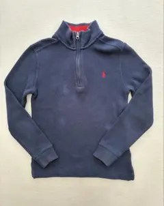【難あり】Polo Ralph Lauren ハーフジップスウェット　130cm