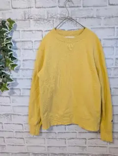 【Champion】レディース　長袖トレーナー　スウェット　S　シンプル