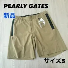 新品 パーリーゲイツ パンツ ストレッチ シアサッカー ベージュ サイズ