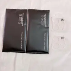 【2枚入り】iPhone 15 Pro用 カメラフィルム 9H 強化ガラス