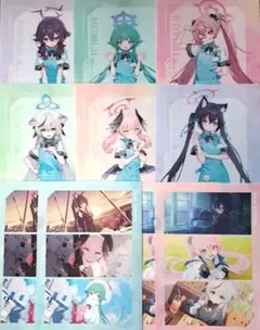 ブルーアーカイブ ブルアカ H賞 K賞 一番くじ クリアポスター A3