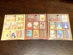 【新品・未使用】ディズニー クラシック ミニサイズ ブックカード 3点セット