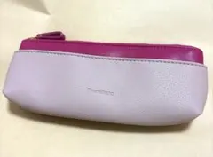 Francfranc ポーチ バイカラー ピンク ペンケース