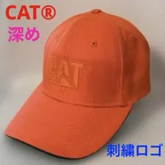 CAT® キャット　キャタピラー　メンズ　キャップ　帽子　オレンジのサムネイル