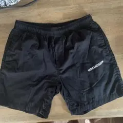 HIDEANDSEEK ハーフパンツ ブラック Sサイズのサムネイル