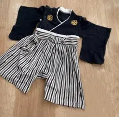 袴ロンパース　ベビー服　60〜70cm