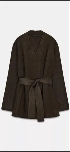 ZARA ニットカーディガン