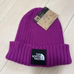 THE NORTH FACE キッズ ニット帽 パープル