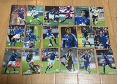カルビー サッカー日本代表 18枚セット