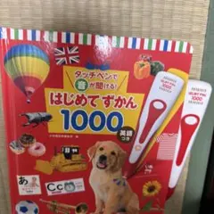 はじめてずかん 1000 英語