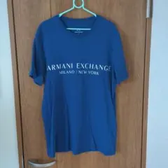 ARMANI EXCHANGE Tシャツ ブルー M