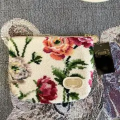 【新品/値下げ】FEILER 花柄フラットポーチ