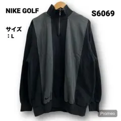 【即購入OK】NIKE GOLF ハーフジップスウェット サイズL ブラック