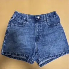 ユニクロ　キッズ デニムショートパンツ ハーフパンツ