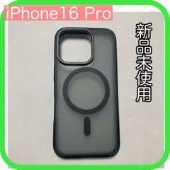 iPhone 16 Pro ケース Magsafe スタンド機能 ブラック-38