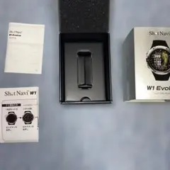 Shot Navi W1 Evolve 空箱 説明書 内箱 ショットナビ
