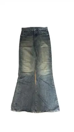 00s baggy flare denim