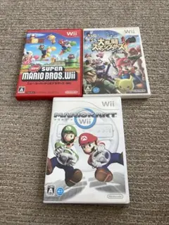 【Wii】sm-6 スマブラ　マリカー　スーパーマリオ　セット　まとめ