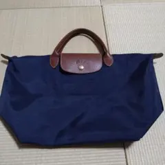 【お値下げ】ロンシャンバック　ネイビー