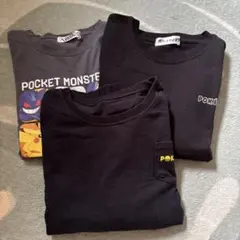 ポケモン 長袖カットソー　140 3枚セット