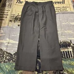 Vintage 90s STAFFORD ワイドスラックス ブラック 古着のサムネイル