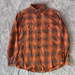 好配色　00s olduniqlo ネルシャツ　archive y2k