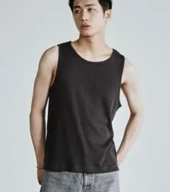 WYM LIDNM CLEAN RANDOM RIB TANK TOP