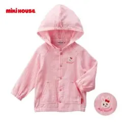 MIKI HOUSE ミキハウス ピンク うさこ パーカー