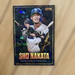 中田翔 LEGEND 金箔 サインカード プロ野球チップス 2026 - メルカリ